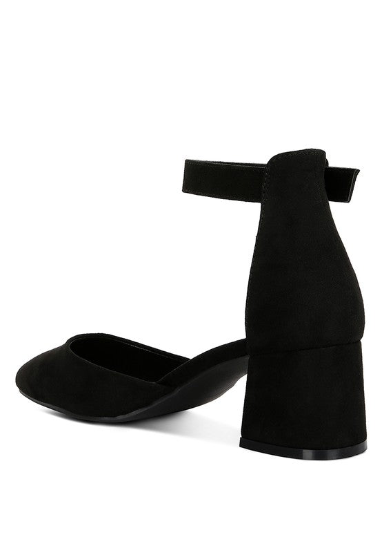 Stroot Mid Block Heel Sandals