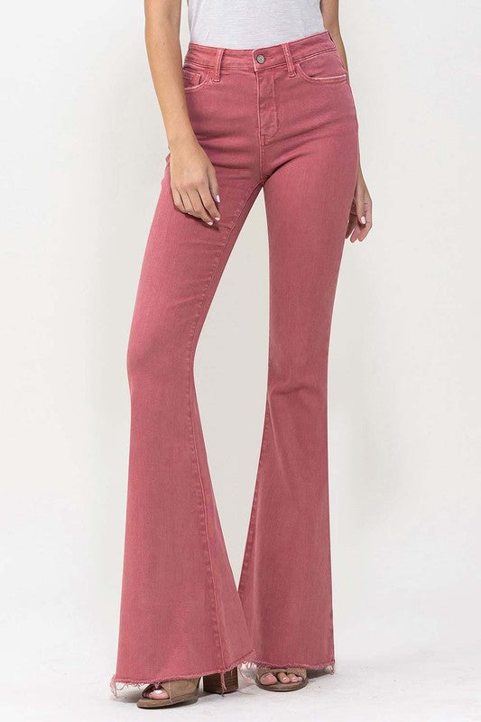 High Rise Super Flare Jeans