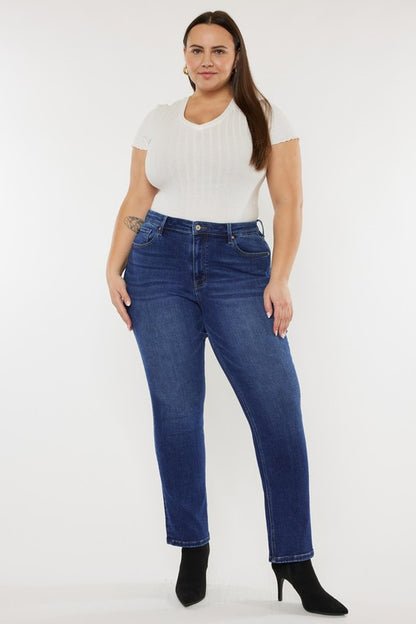 Plus Open Pack Slim Straight Jeans