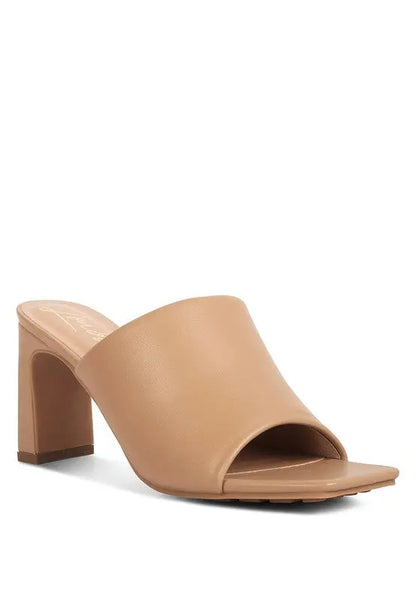 Cannes Slim Block Heel Sandals Rag Company