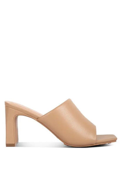 Cannes Slim Block Heel Sandals Rag Company