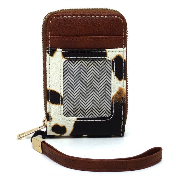 Fashion Accordion Card Holder Wallet Wristlet