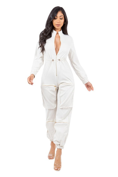 SEXY CARGO STYLE JUMPSUIT