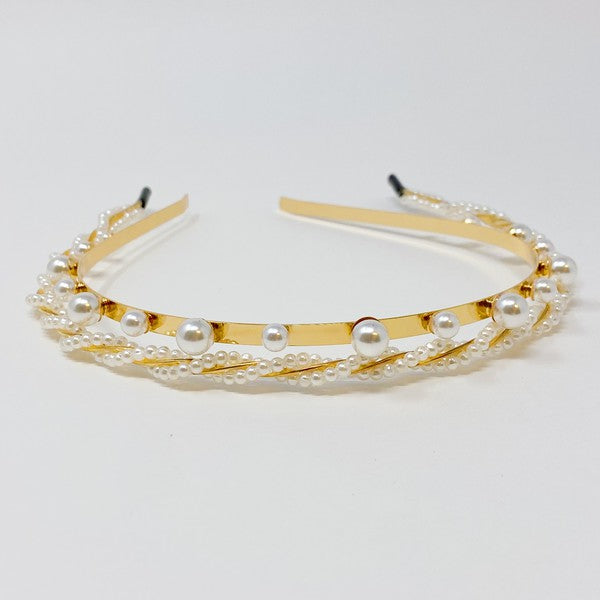 Precious Pearl Headband Set Of 2