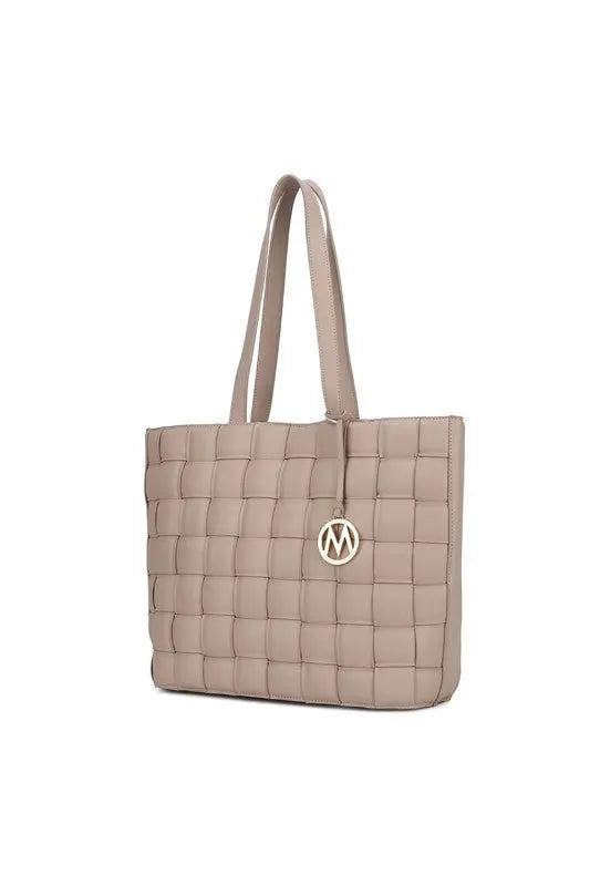 MKF Collection Rowan Woven Tote Bag by Mia K MKF Collection by Mia K