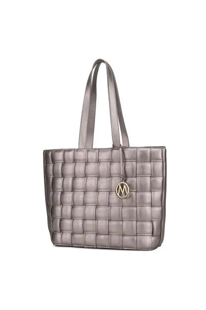 MKF Collection Rowan Woven Tote Bag by Mia K MKF Collection by Mia K