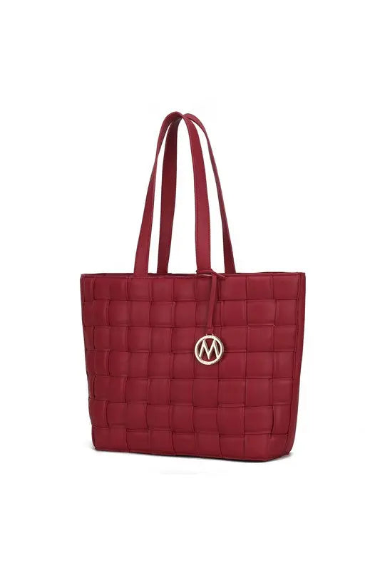 MKF Collection Rowan Woven Tote Bag by Mia K MKF Collection by Mia K