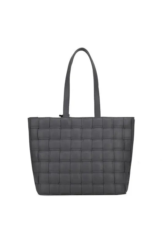 MKF Collection Rowan Woven Tote Bag by Mia K MKF Collection by Mia K