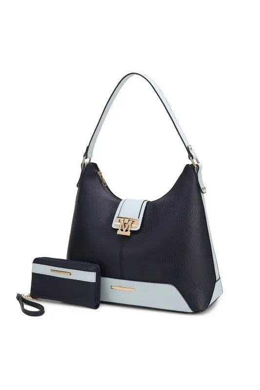 MKF Collection Graciela Color-Block Hobo by Mia k MKF Collection by Mia K