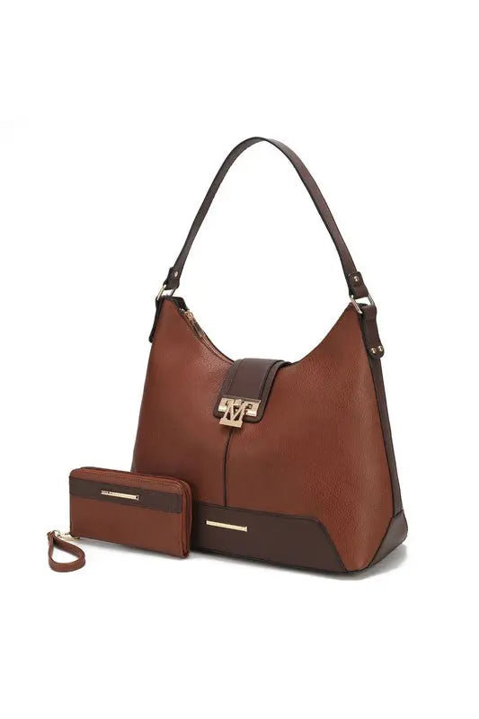 MKF Collection Graciela Color-Block Hobo by Mia k MKF Collection by Mia K