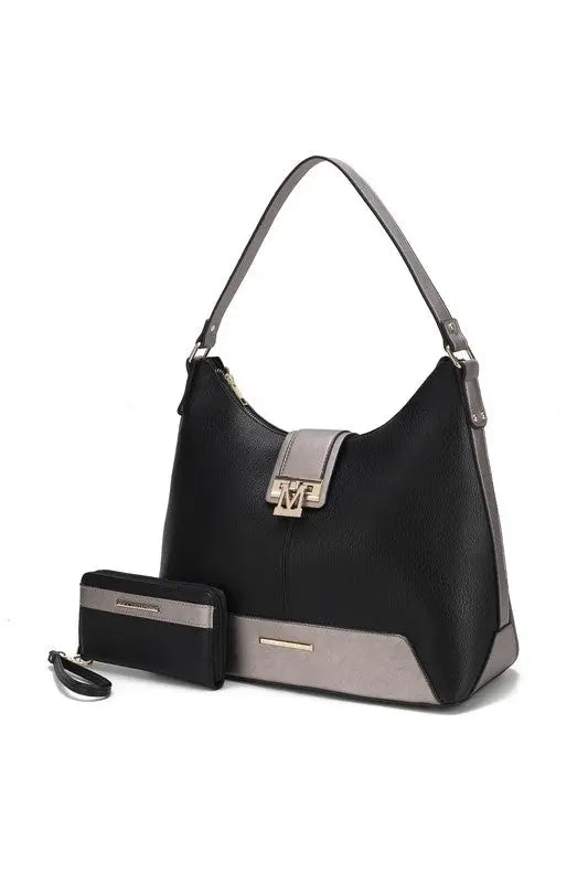 MKF Collection Graciela Color-Block Hobo by Mia k MKF Collection by Mia K