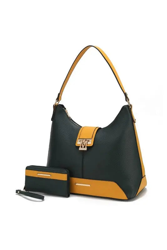 MKF Collection Graciela Color-Block Hobo by Mia k MKF Collection by Mia K