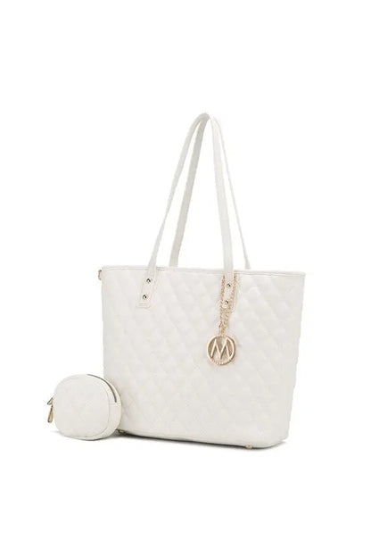 MKF Collection Tansy Quilted Tote Bag by Mia K MKF Collection by Mia K