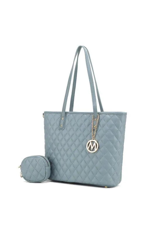 MKF Collection Tansy Quilted Tote Bag by Mia K MKF Collection by Mia K