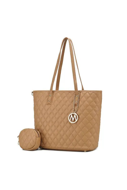 MKF Collection Tansy Quilted Tote Bag by Mia K MKF Collection by Mia K