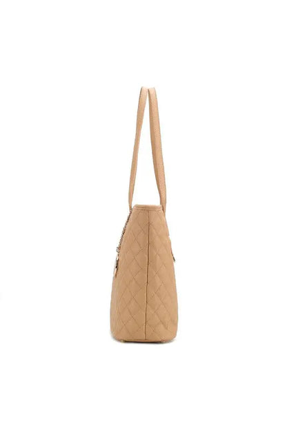 MKF Collection Tansy Quilted Tote Bag by Mia K MKF Collection by Mia K