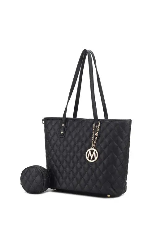 MKF Collection Tansy Quilted Tote Bag by Mia K MKF Collection by Mia K