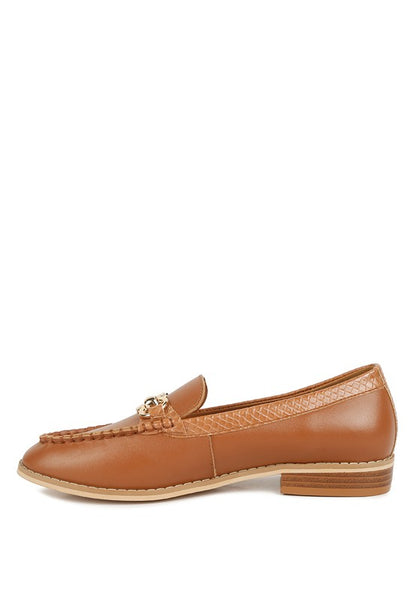 Holda Horsebit Embelished Loafers