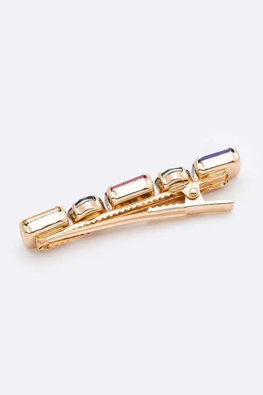 Mix Color Alligator Crystal Clip Set LA Jewelry Plaza