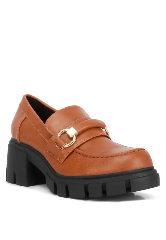 Evangeline Chunky Platform Loafers Rag Company