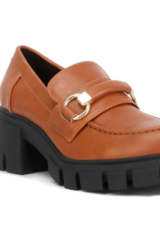 Evangeline Chunky Platform Loafers Rag Company