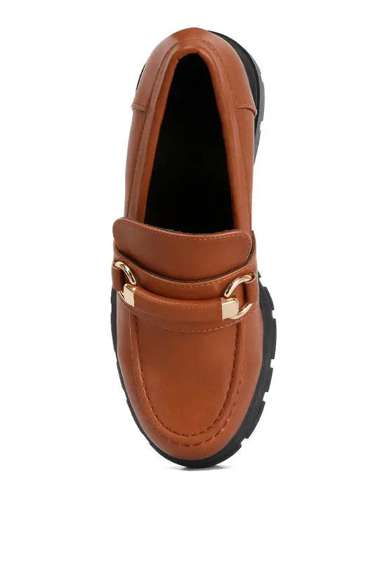 Evangeline Chunky Platform Loafers Rag Company