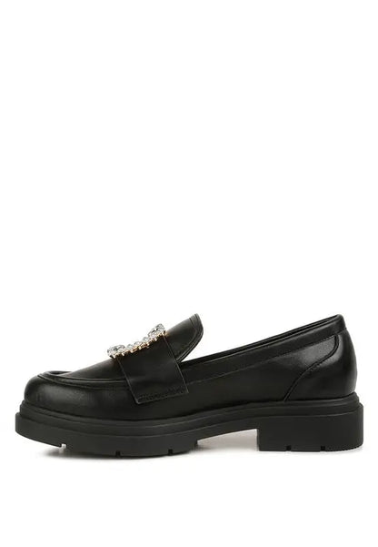 Bossi Loafers With Buckle Embellishment Rag Company