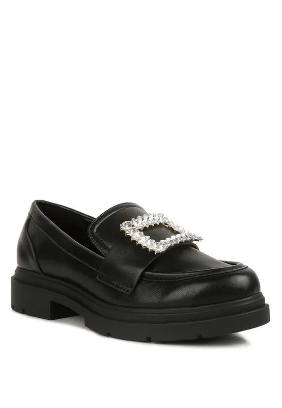 Bossi Loafers With Buckle Embellishment Rag Company