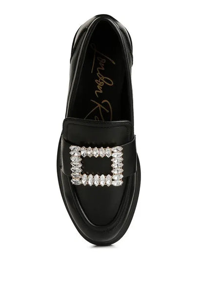 Bossi Loafers With Buckle Embellishment Rag Company