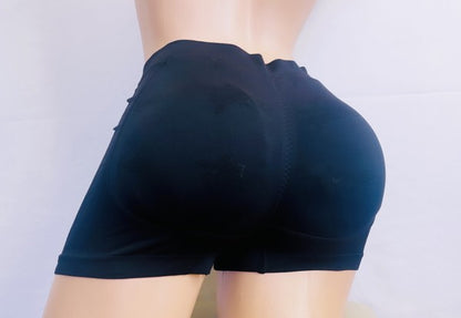 Padded Bottom Boyshort Short Booster Fake Butt