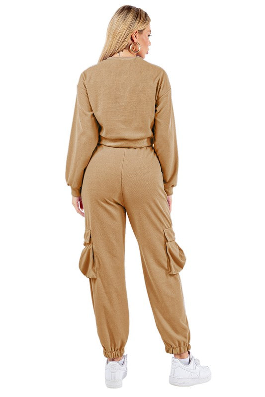 SEXY TWO PIECE SWEATSUITS