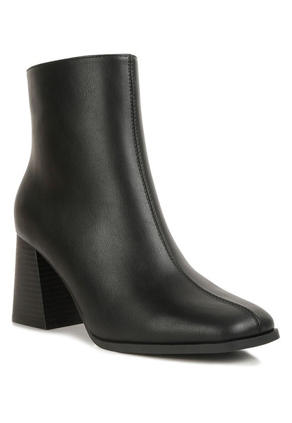 Cox Cut Out Block Heeled Chelsea Boots