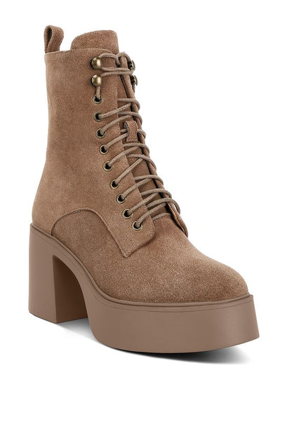 Carmac High Ankle Platform Boots