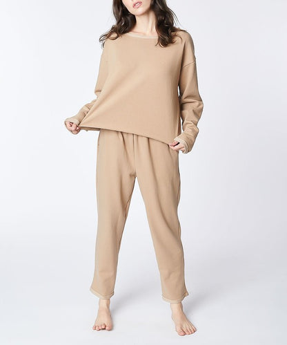 RECYCLED COTTON LOUNGEWEAR SET