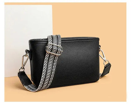 Aria Leather Compact Crossbody Aili's Corner