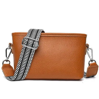 Aria Leather Compact Crossbody Aili's Corner