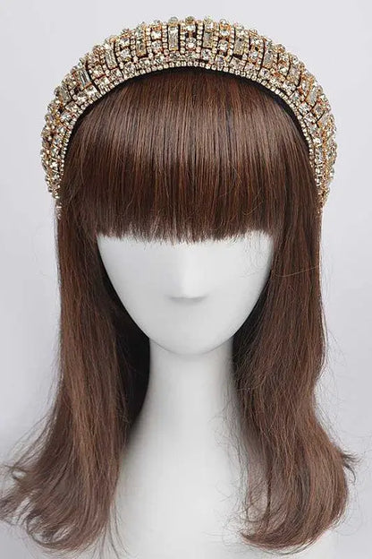 Statement Full Stone Iconic Headband AFFLUZA.COM