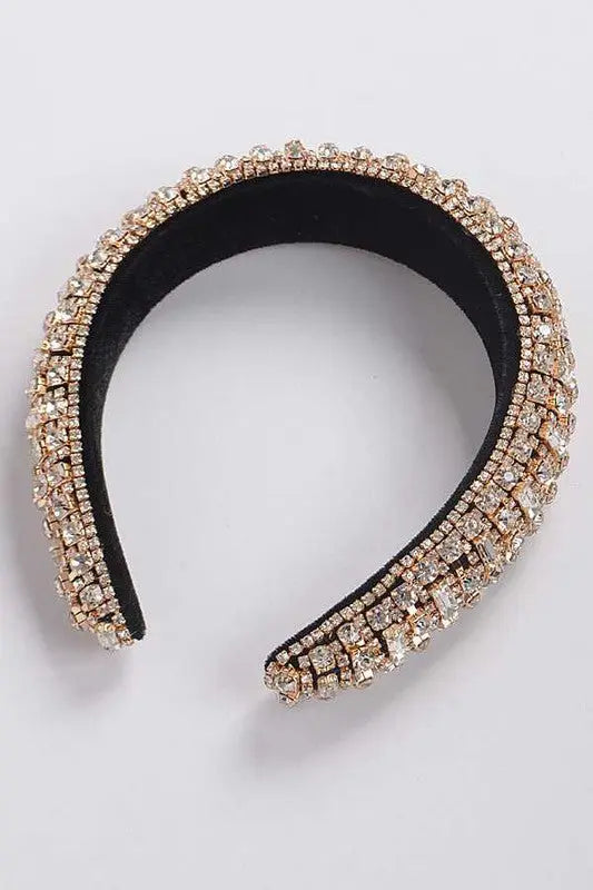 Statement Full Stone Iconic Headband AFFLUZA.COM