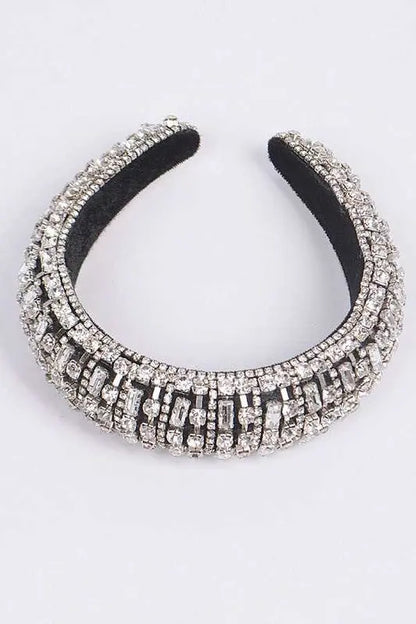 Statement Full Stone Iconic Headband AFFLUZA.COM