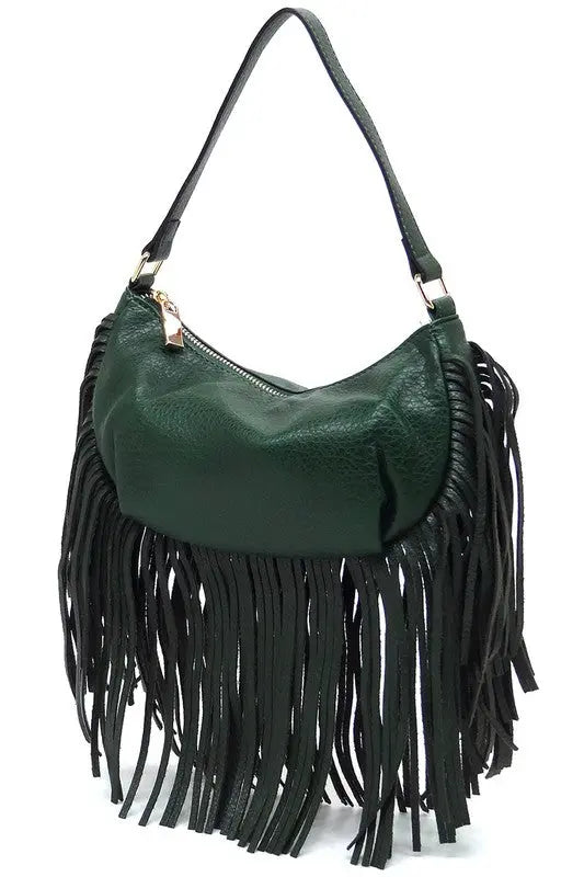 Fashion Fringe Shoulder Bag Hobo Fashion World