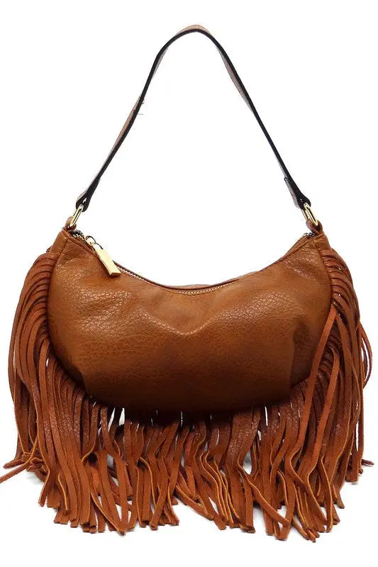 Fashion Fringe Shoulder Bag Hobo Fashion World