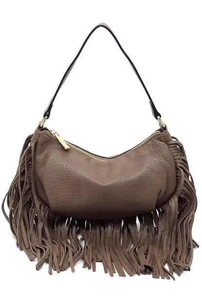 Fashion Fringe Shoulder Bag Hobo Fashion World