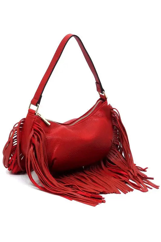 Fashion Fringe Shoulder Bag Hobo Fashion World