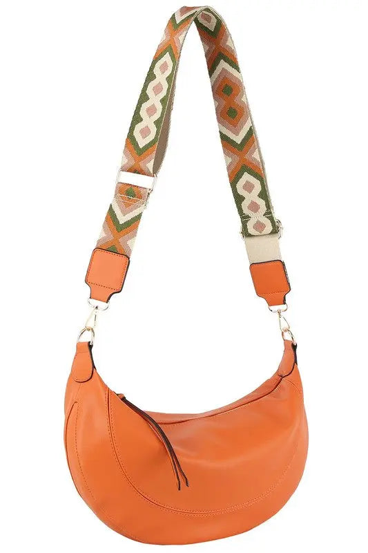 Aztec Guitar Strap Hobo Crossbody Bag Fashion World