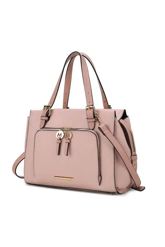 MKF Elise Color-block Satchel Bag by Mia k MKF Collection by Mia K