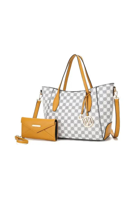 MKF Collection Gianna Tote with Wallet by Mia K MKF Collection by Mia K