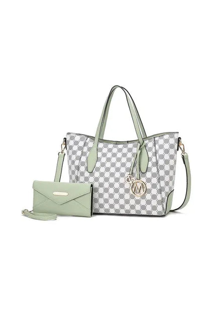 MKF Collection Gianna Tote with Wallet by Mia K MKF Collection by Mia K