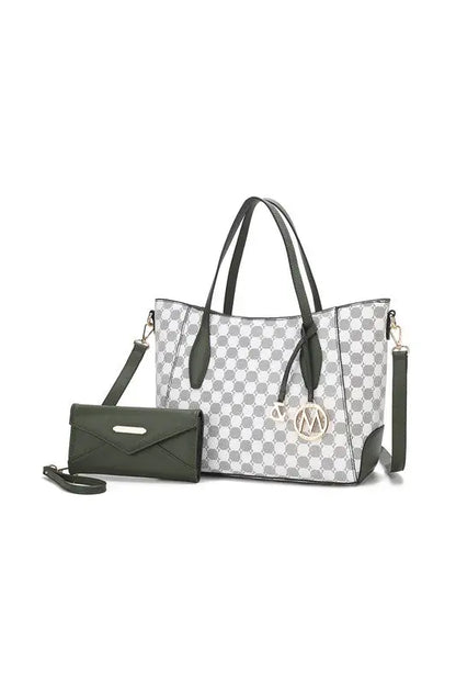 MKF Collection Gianna Tote with Wallet by Mia K MKF Collection by Mia K