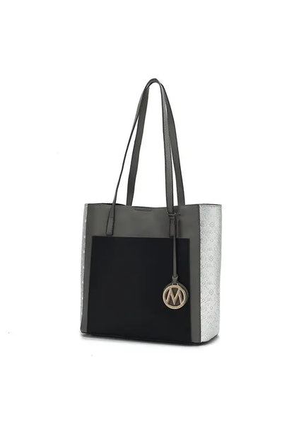 MKF Collection Leah Color-Block Tote Bag by Mia K MKF Collection by Mia K