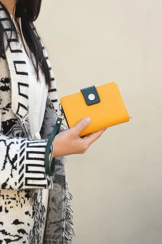 MKF Collection Shira Color Block Wallet by Mia K MKF Collection by Mia K